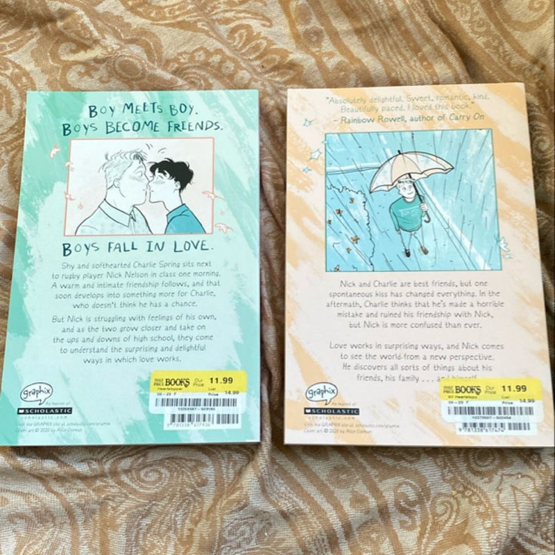 Heartstopper 1-5 + Nick and Charlie novella