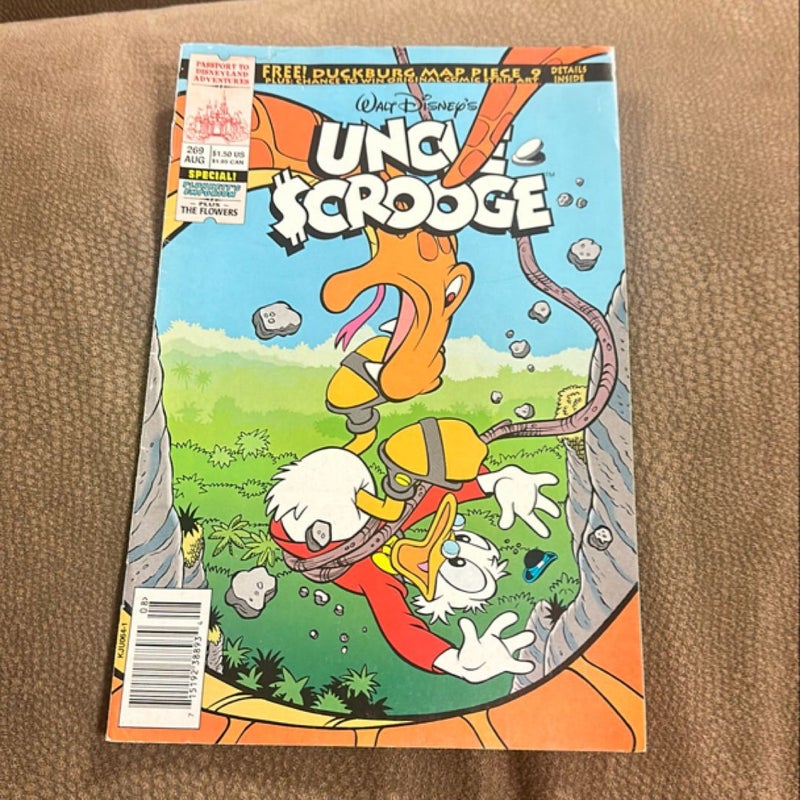 Walt Disney’s Comics Uncle Scrooge #269 Map 9