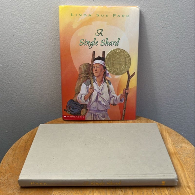 A Single Shard by Linda Sue Park | First Scholastic Printing (2002) – Rare School Market Edition