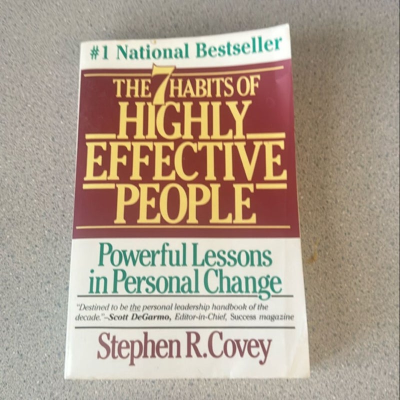 The Seven Habits of Highly Effective People