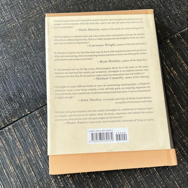 Greenlights FIRST EDITION 