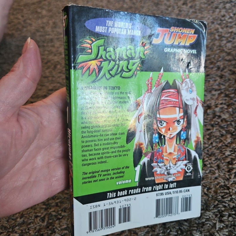 Shaman King, Volumes 1, 2, 3 by Hiroyuki Takei, Paperback Pangobooks