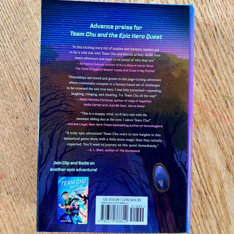 Team Chu and the Epic Hero Quest