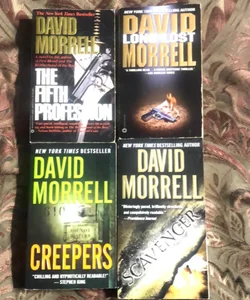 David Morrell 4 book lot