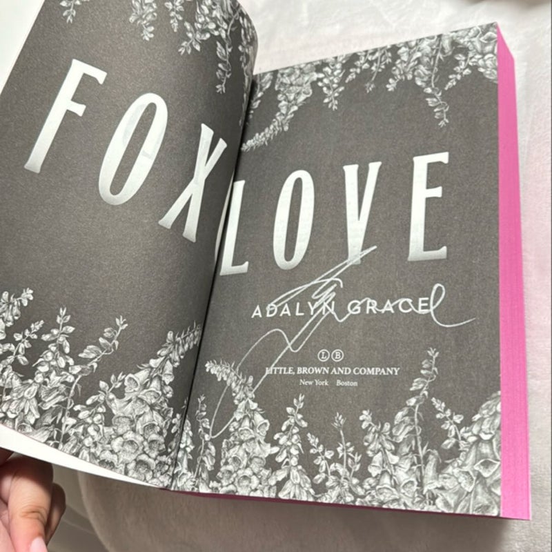 Foxglove SIGNED Barnes and Noble Edition