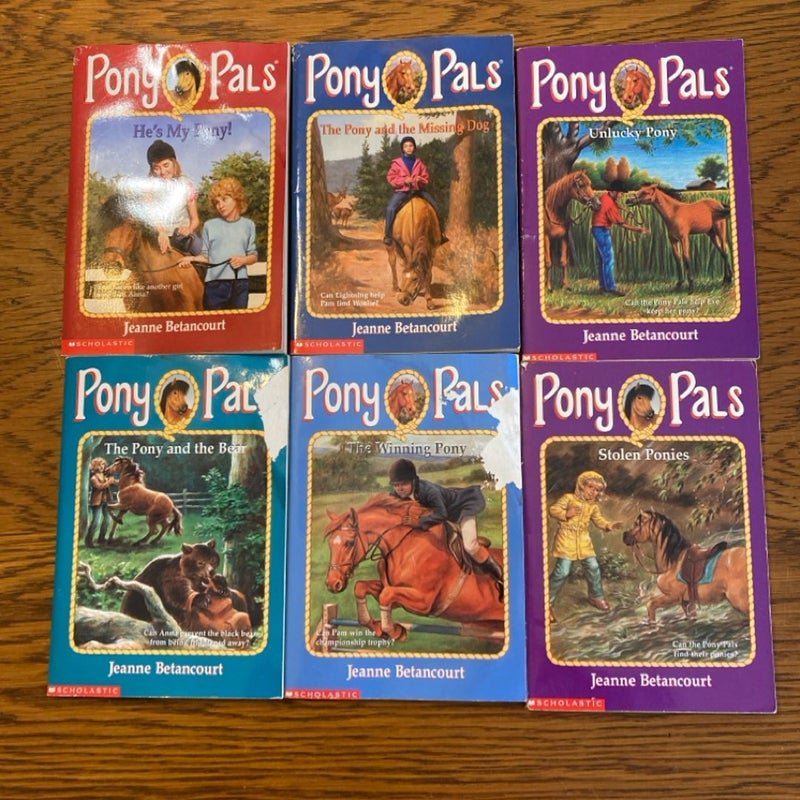 Pony Pals Series #20,21,23,24,27,32 
