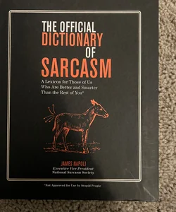 Dictionary of Sarcasm