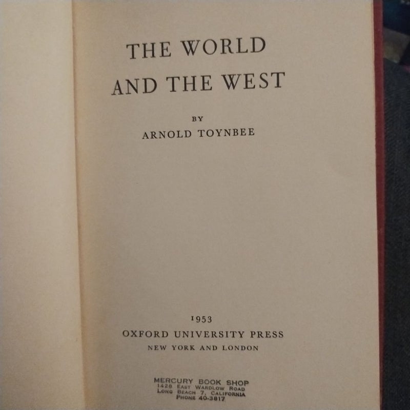 The world and the west