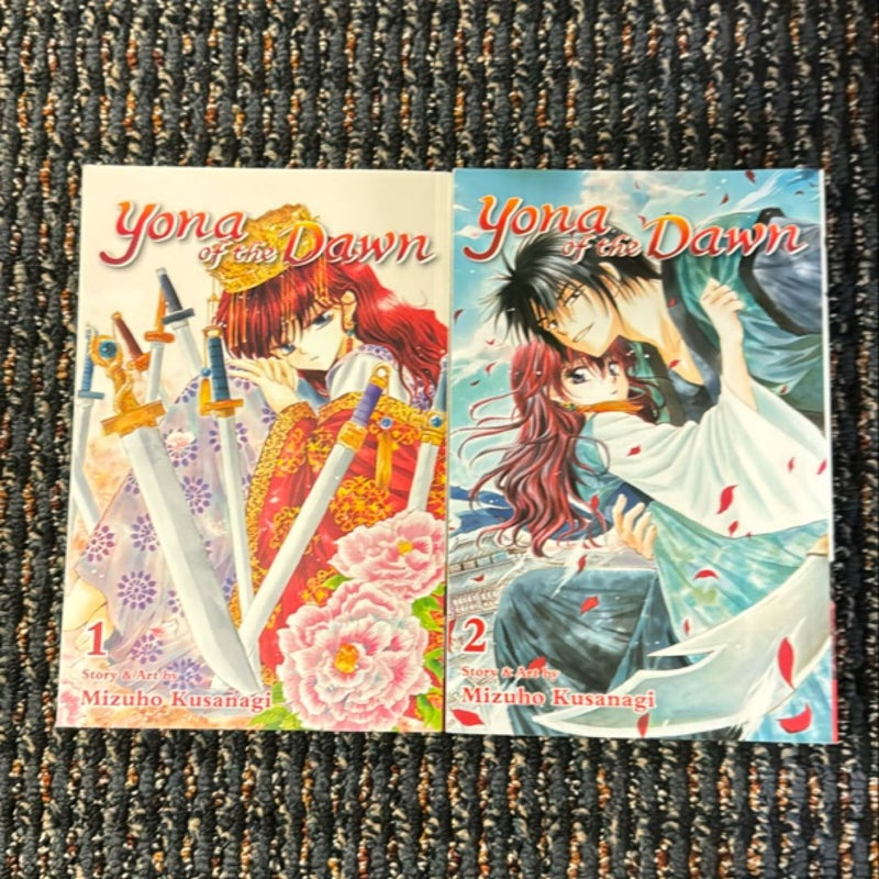 Yona of the Dawn, Vol. 1 and Vol.2