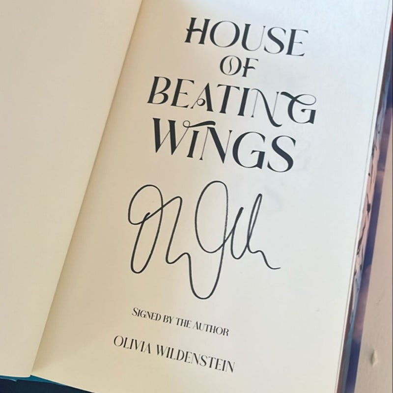 House of Beating Wings (Signed - BOOK ONLY)