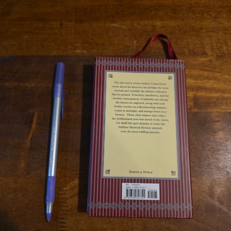 COLLECTOR'S LIBRARY, The Case-Book of Sherlock Holmes by Sir Arthur Conan Doyle 