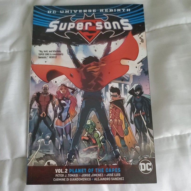 Super Sons Vol 2 Planet of the Capes