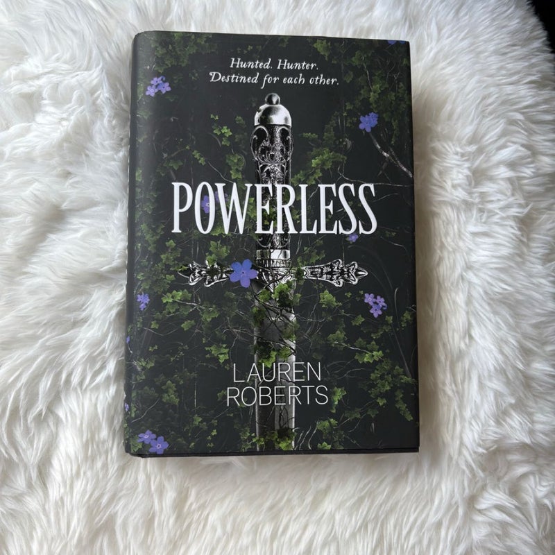 Two Hardback Books: Powerless + Reckless