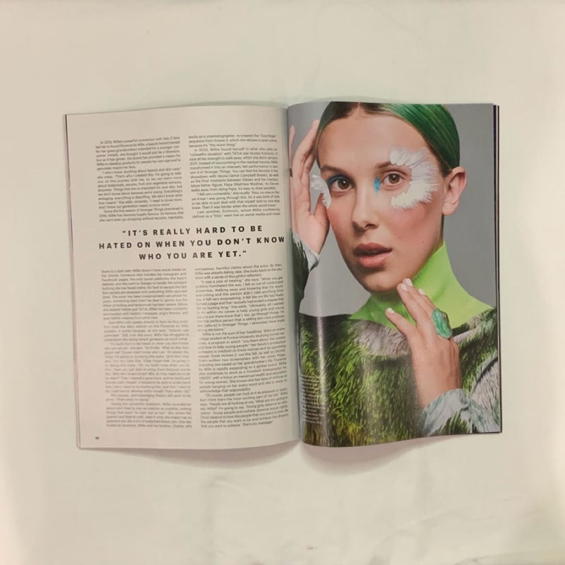 Allure Millie Bobby Brown “At Least 11 To Love Her” Issue September 2022 Magazine