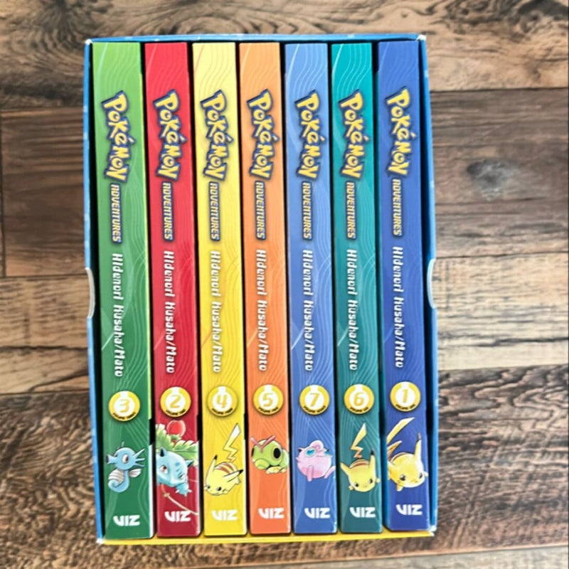 Pokémon Adventures Red and Blue Box Set (Set Includes Vols. 1-7)