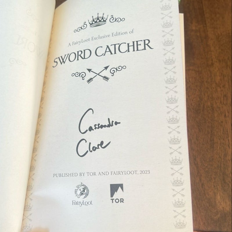 Sword Catcher (hand SIGNED) FairyLoot edition