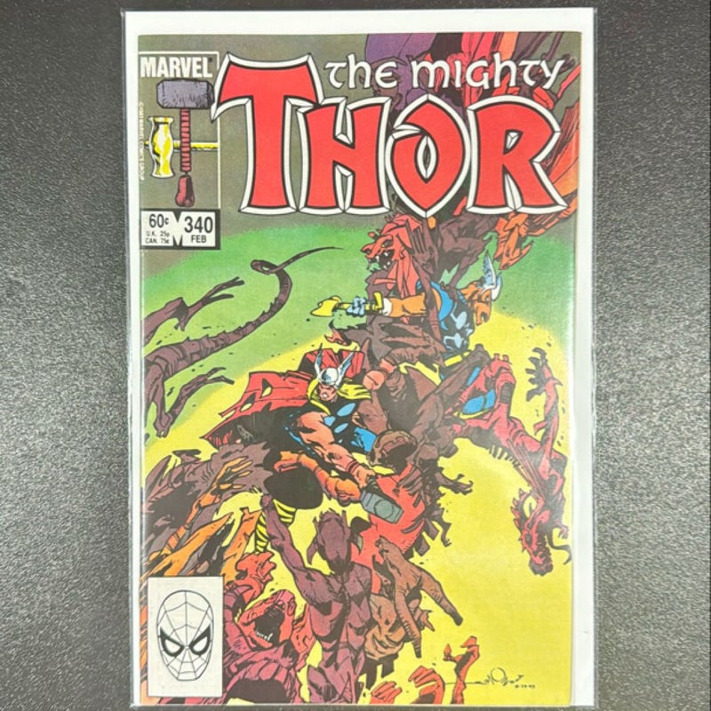 The Mighty Thor # 340 Feb 1983 Marvel Comics  