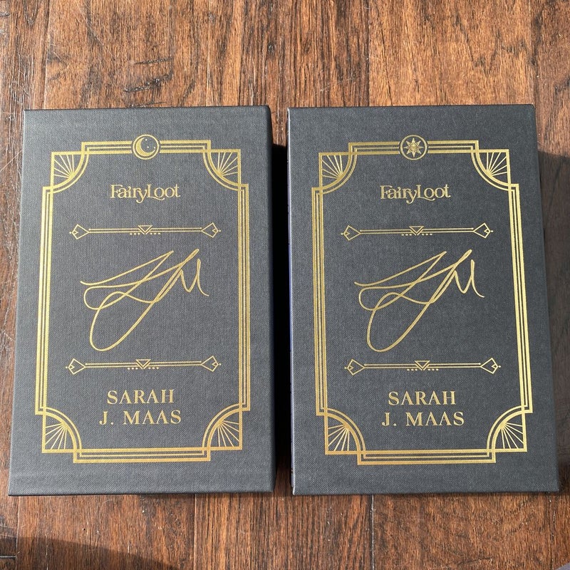 Fairyloot Crescent City duology - special, exclusive editions
