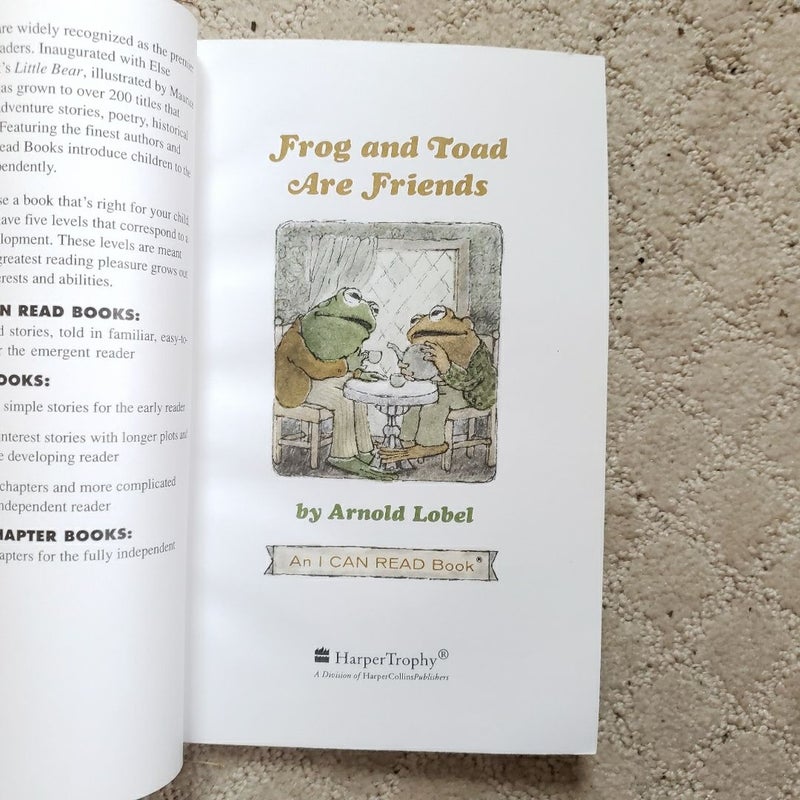 Frog and Toad Are Friends (1st Harper Trophy Edition, 1979)