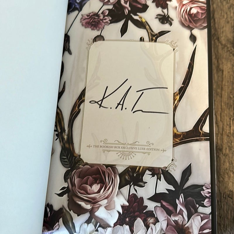 A Fate of Wrath and Flame / A Curse of Blood and Stone - Bookish Box Edition 