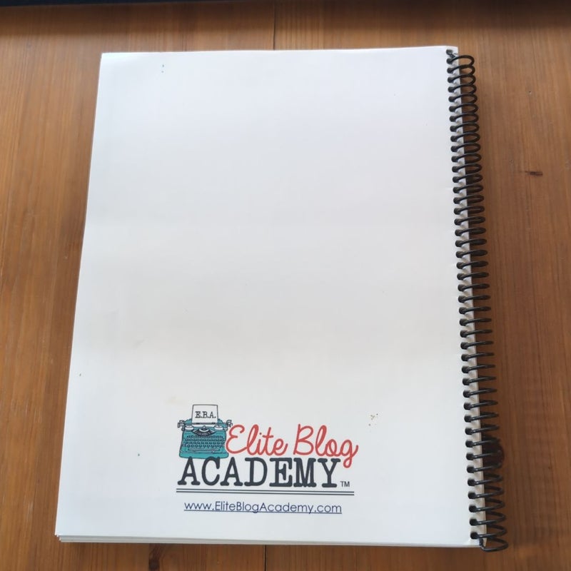 Blog Planning Workbook 