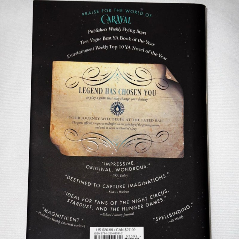 Caraval Series (Caraval, Legendary,Finale)