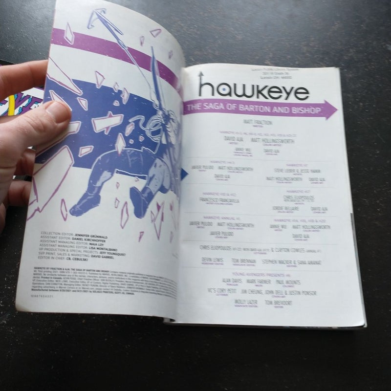 Hawkeye by Fraction and Aja: the Saga of Barton and Bishop