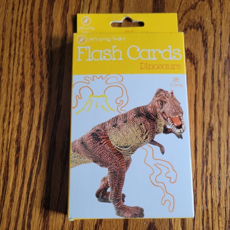 Dinosaurs flash cards