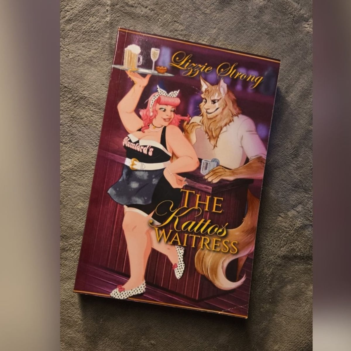 The Kattos Waitress by Lizzie Strong