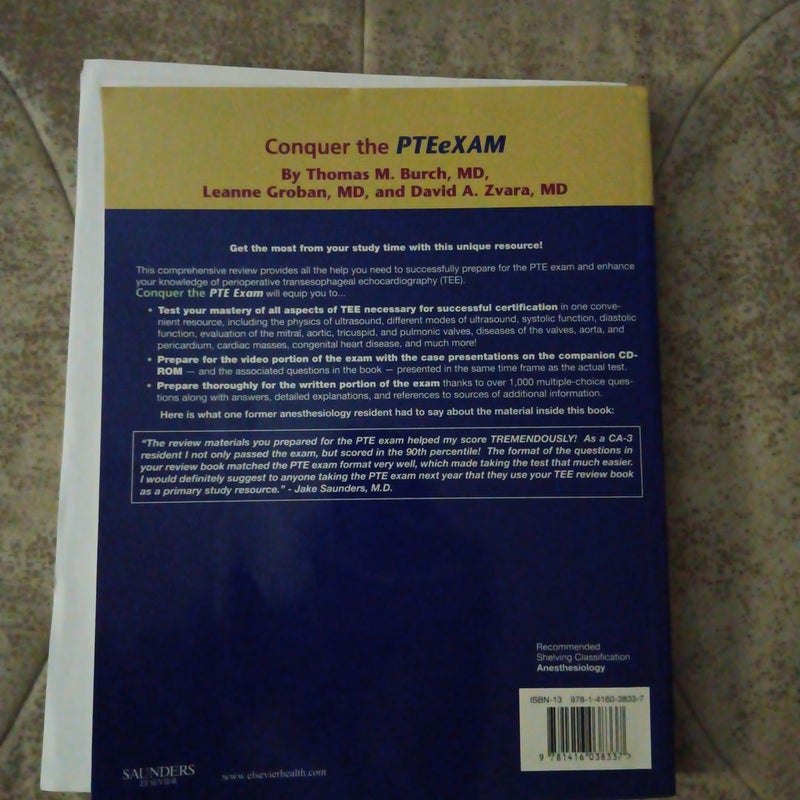 Conquer the PTE Exam by Thomas M. Burch; Leanne Groban; David A. Zvara,  Paperback | Pangobooks