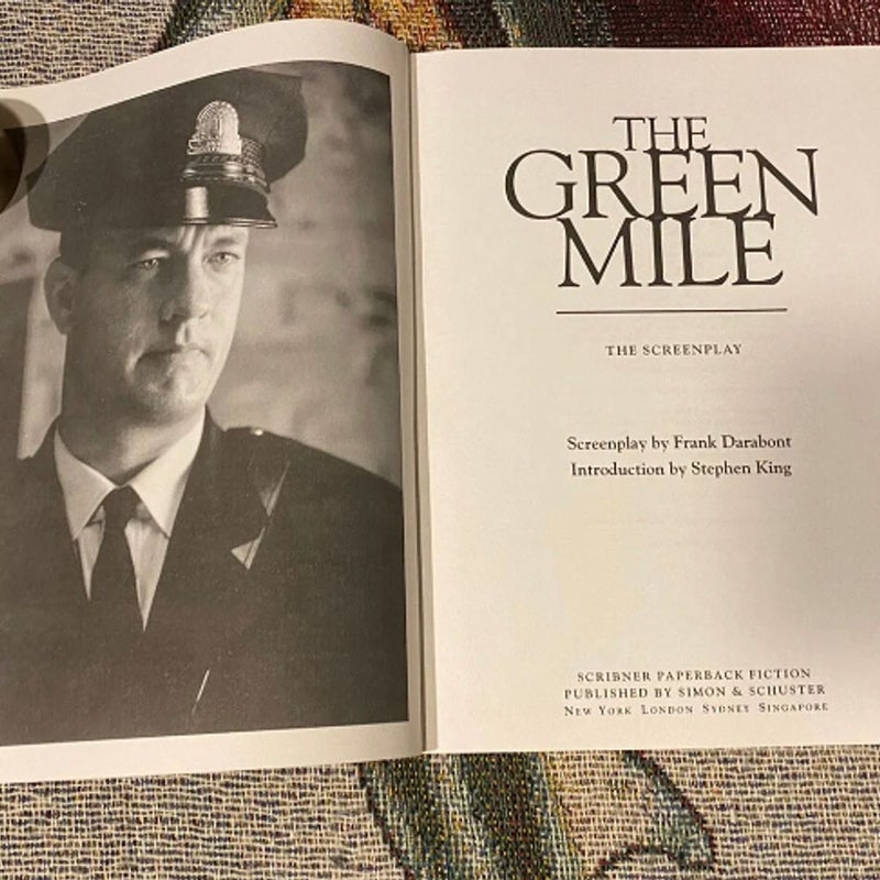 The Green Mile, Stephen King - The Screenplay By Frank Darabont 1999 Trade PB