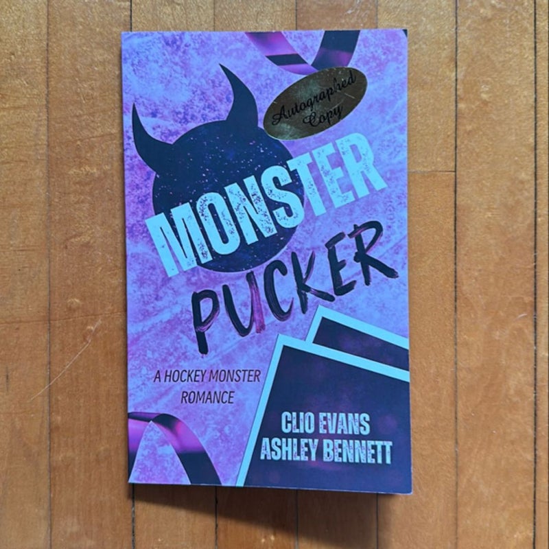 Monster Pucker: a MMF Monster Hockey Romance