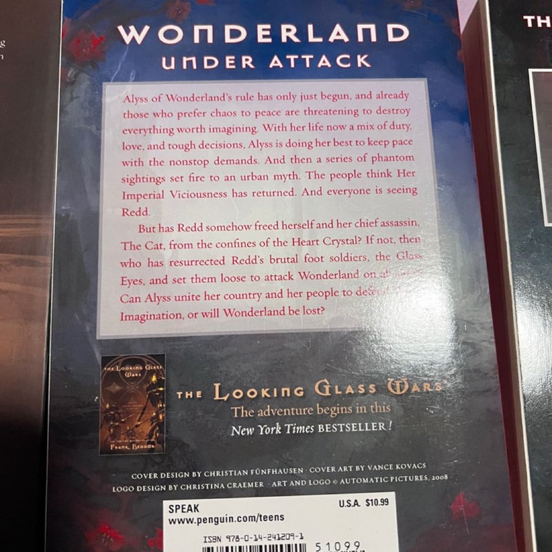 The Looking Glass wars trilogy 