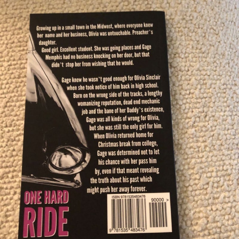One hard ride - signed copy 