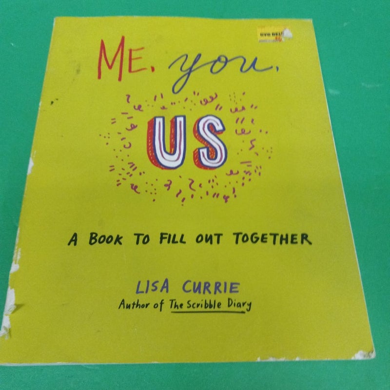 Me,You,Us a book to fill out together 