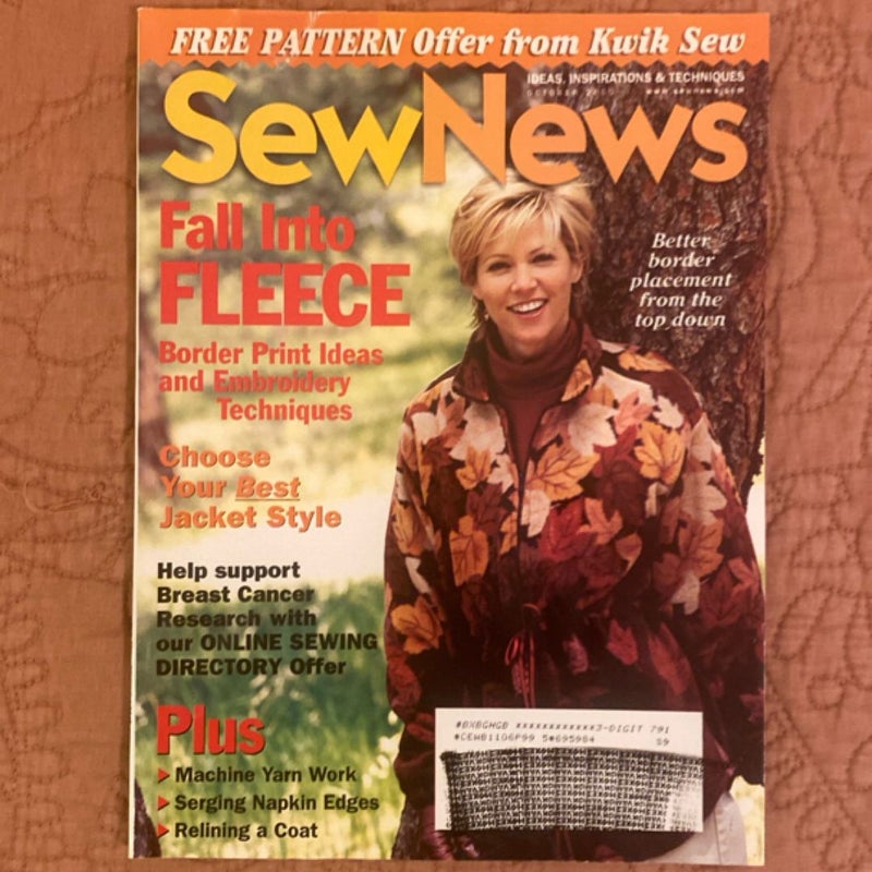 Sew News Magazine (October 2000)
