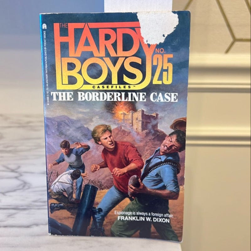 Hardy Boys: The Borderline Case Book 25