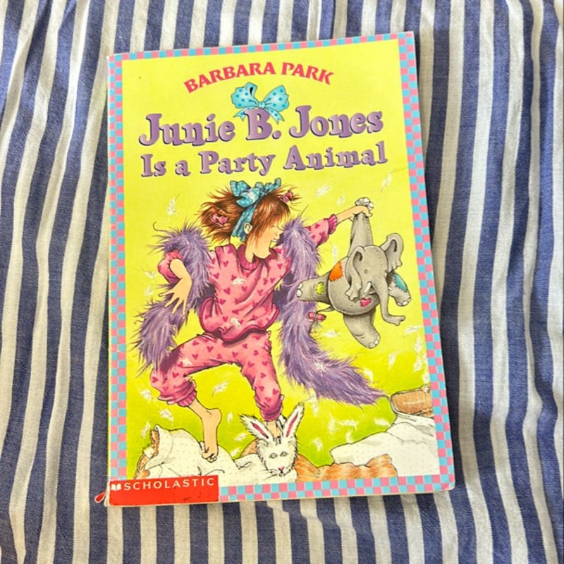 Junie B. Jones is a party animal