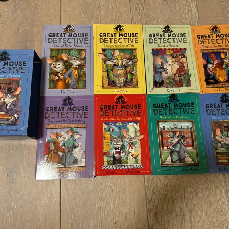 The Great Mouse Detective Mastermind Collection Books 1-8 (Boxed Set)