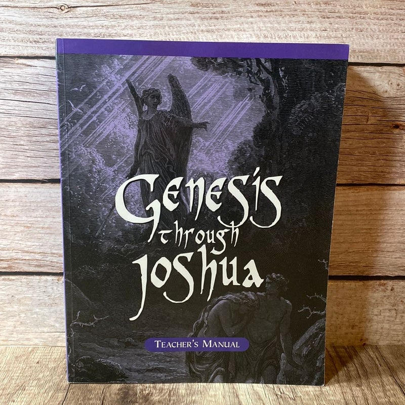 Genesis Through Joshua Bible