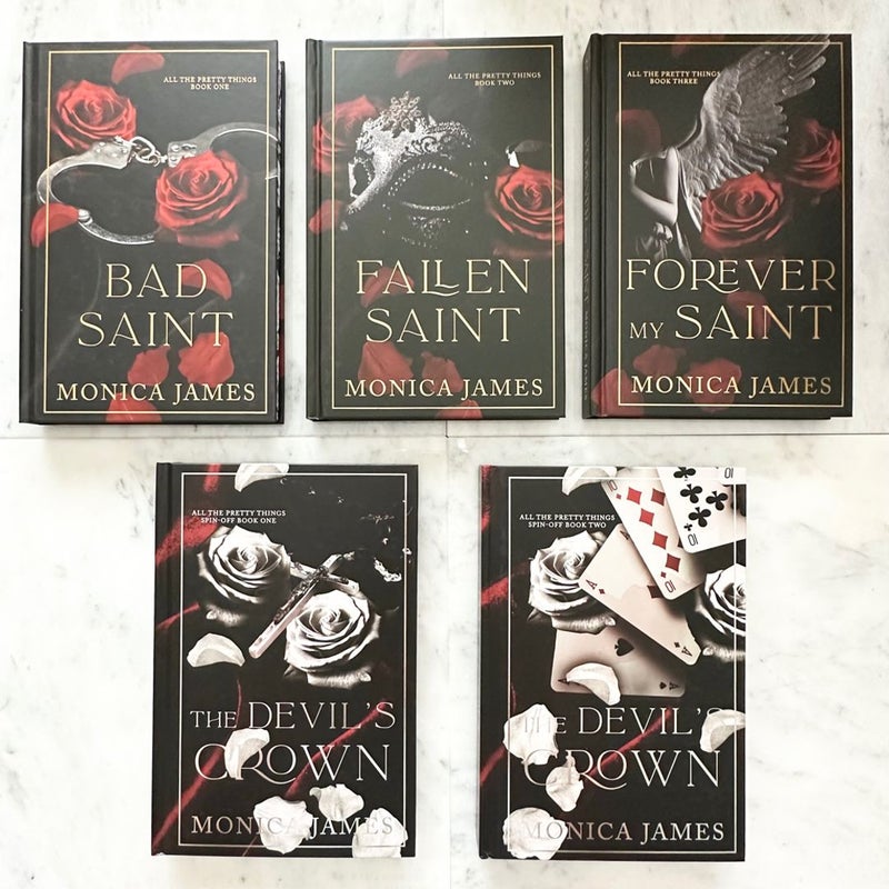 *Signed* Dark & Quirky (D&Q): All the Pretty Things Trilogy and The Devil’s Crown Duet