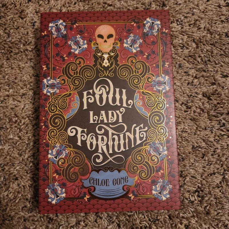 Bookish Box Foul Lady Fortune (orion cover)