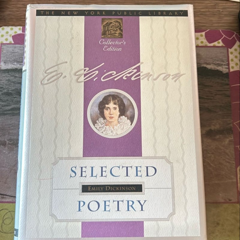 Selected Poetry of Emily Dickinson