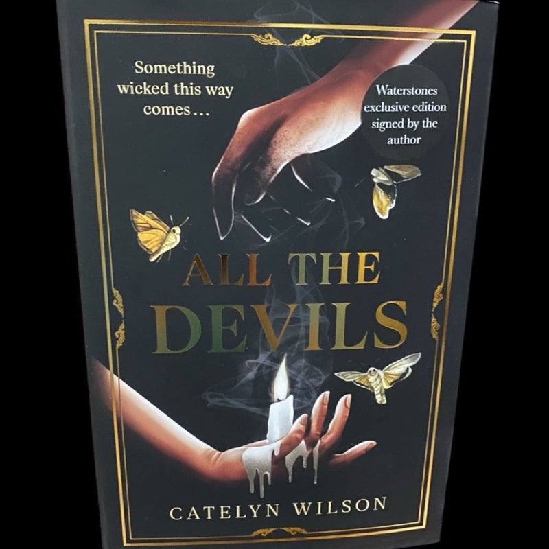 All the Devils Waterstones Signed First Edition 
