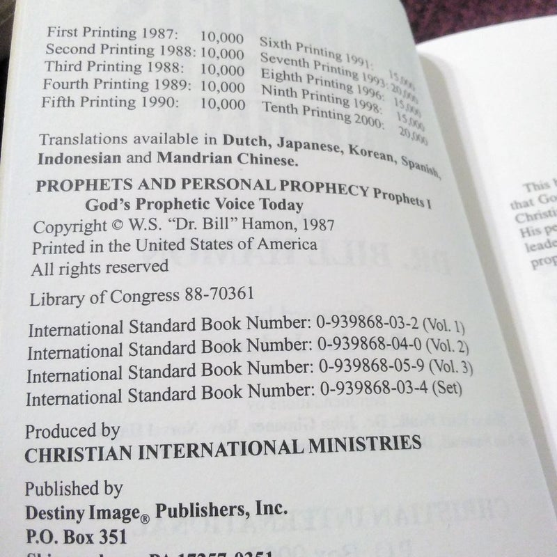 Prophets and Personal Prophecy