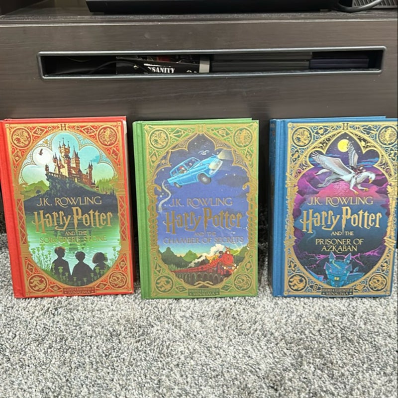 Books 1-3: Harry Potter and the Sorcerer's Stone