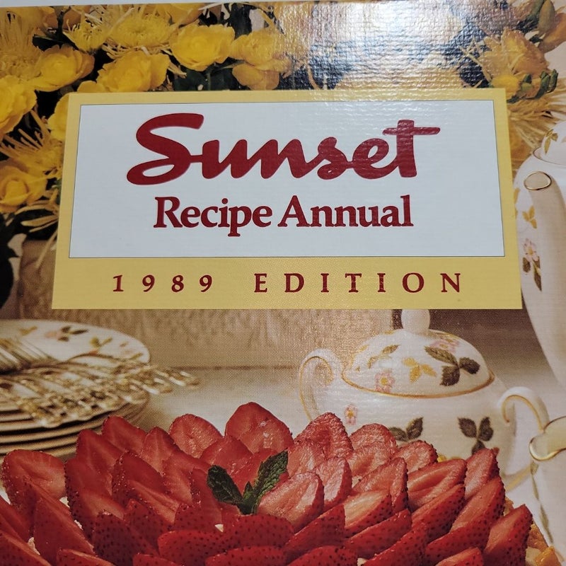 Sunset Recipe Annual 1989 Edition 