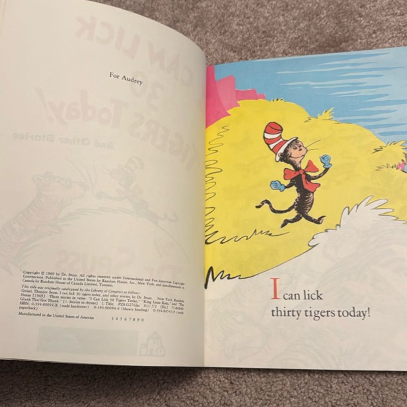 I Can Lick 30 Tigers Today! And Other Stories