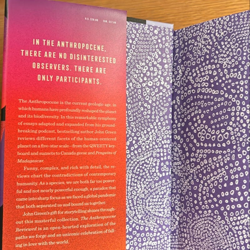 The Anthropocene Reviewed (Signed Edition)