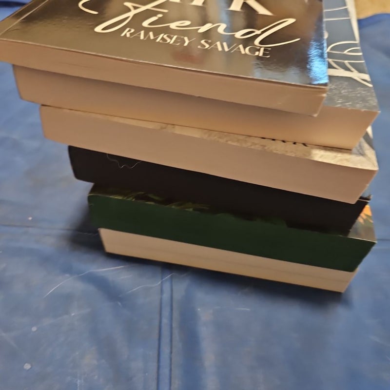 Signed Indie dark romance booktok contemporary first edition thriller horror suspense books 